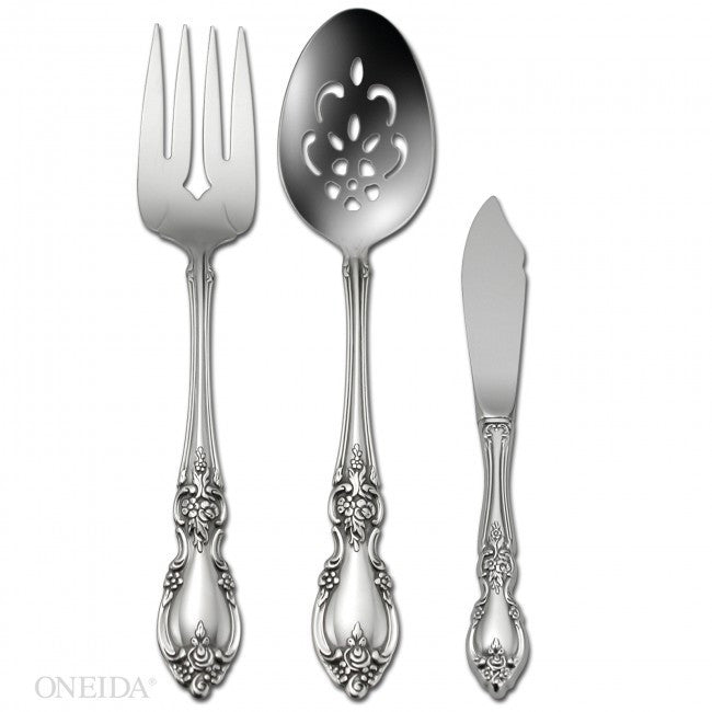 Oneida Louisiana 3 Piece Serving Set | Extra 30% Off Code FF30 | Finest Flatware